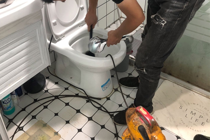 滨海疏通下水道